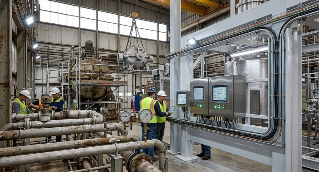 revamping-impianti-industriali-quando-conviene Revamping impianti industriali con aggiornamento del quadro elettrico e sistemi di controllo