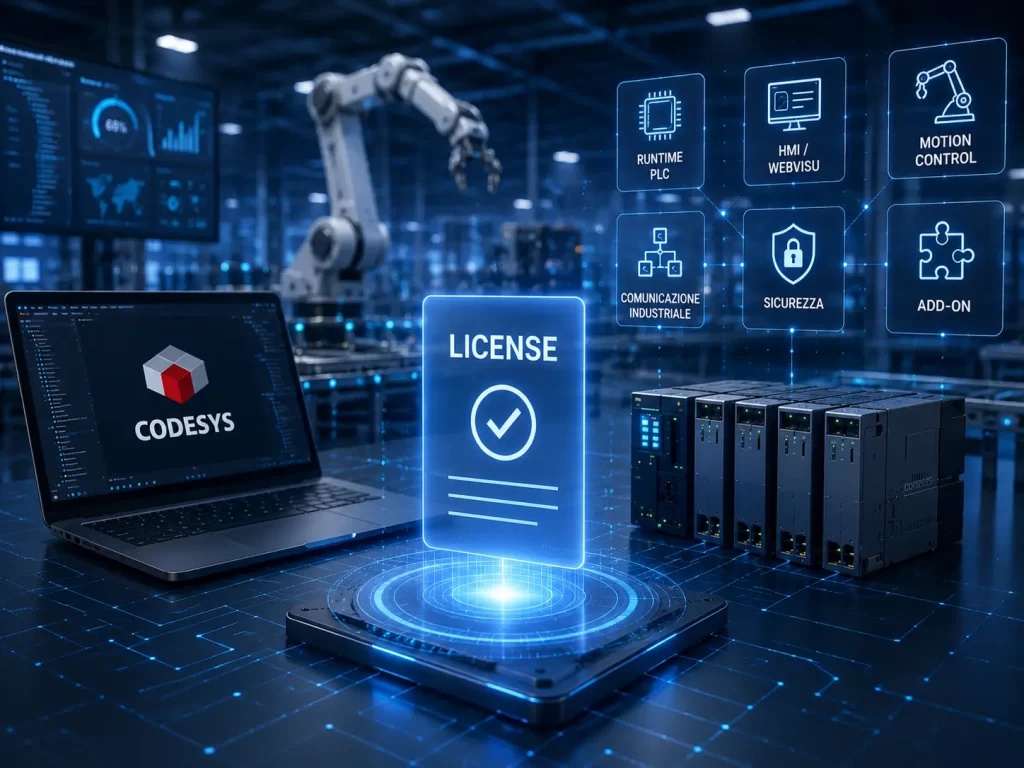 Techcab - personalizzazione licenze Codesys